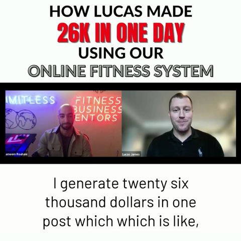 Client win posted on Sameem's Instagram