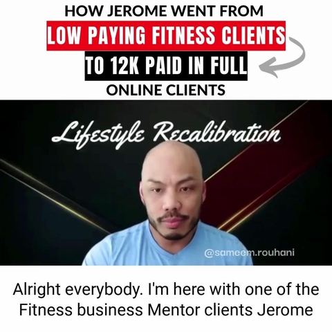 Client win posted on Sameem's Instagram